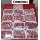 YARIM KUZU İŞLENMİŞ (10 kg)( 2 kg Pirzola,2 kg Kıyma, 3 kg Kuşbaşı, 1,6 kg gerdan,  1,4 kg yemeklik kemik ) Oranlar -+300 gr oynayabiir.